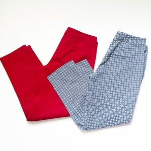 Talbots cropped career pants - 2 pairs - size 4